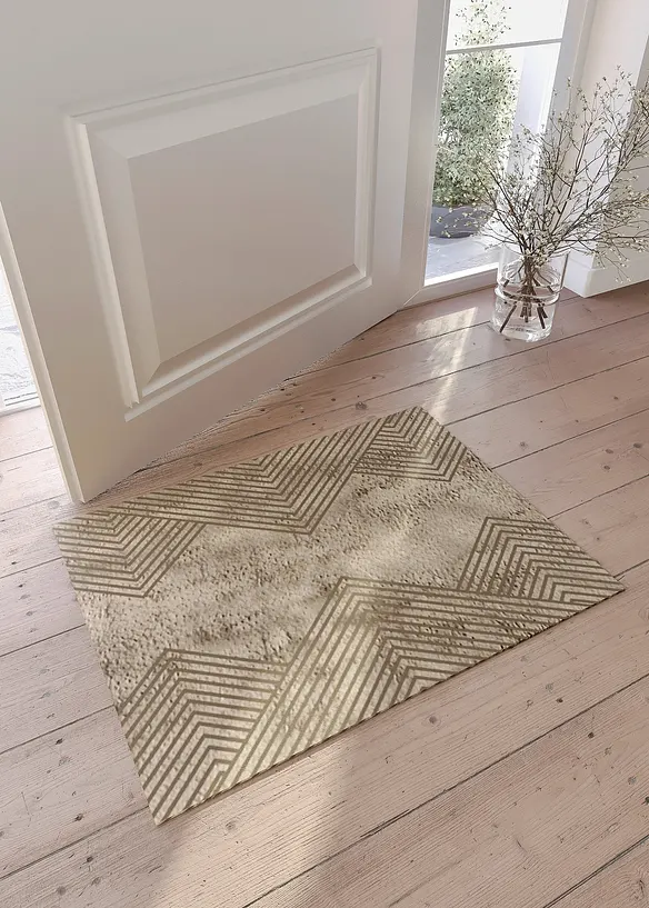 Dørmatte med grafisk mønster, bonprix