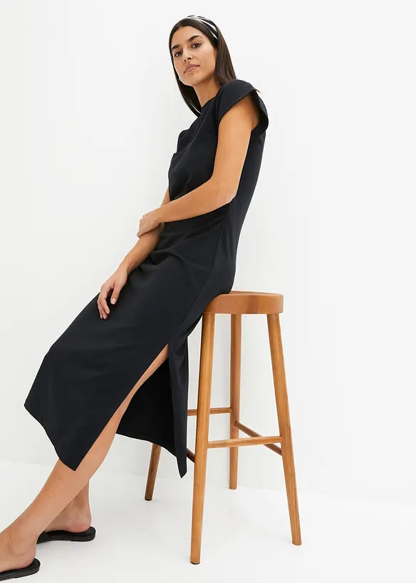 Jerseykjole av bomull med stretch, bonprix