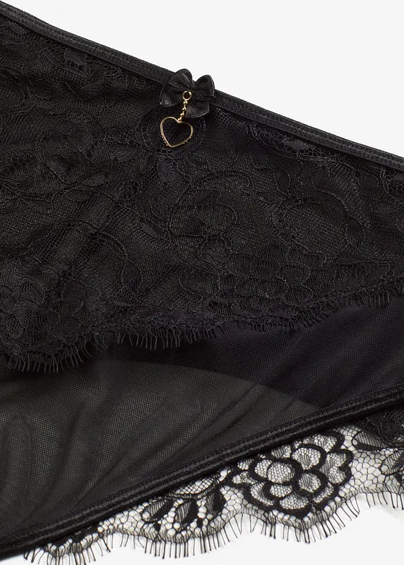 High waist stringtruse ouvert, bonprix