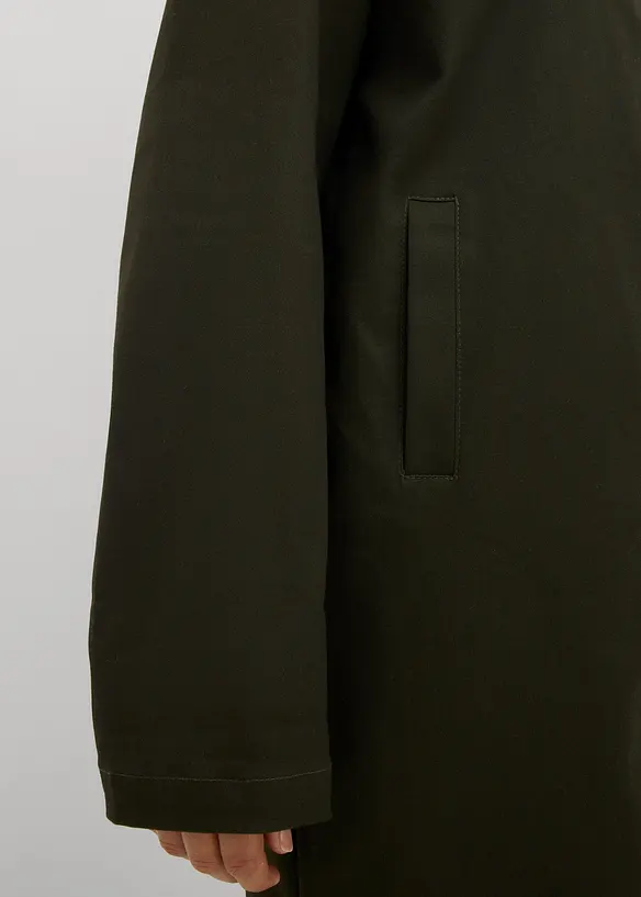 Trenchcoat i vannavvisende materiale, bonprix