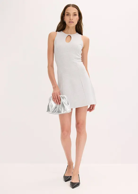 Minikjole med pynteknapp, bonprix