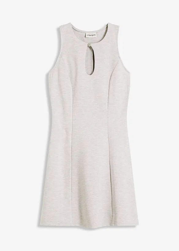 Minikjole med pynteknapp, bonprix