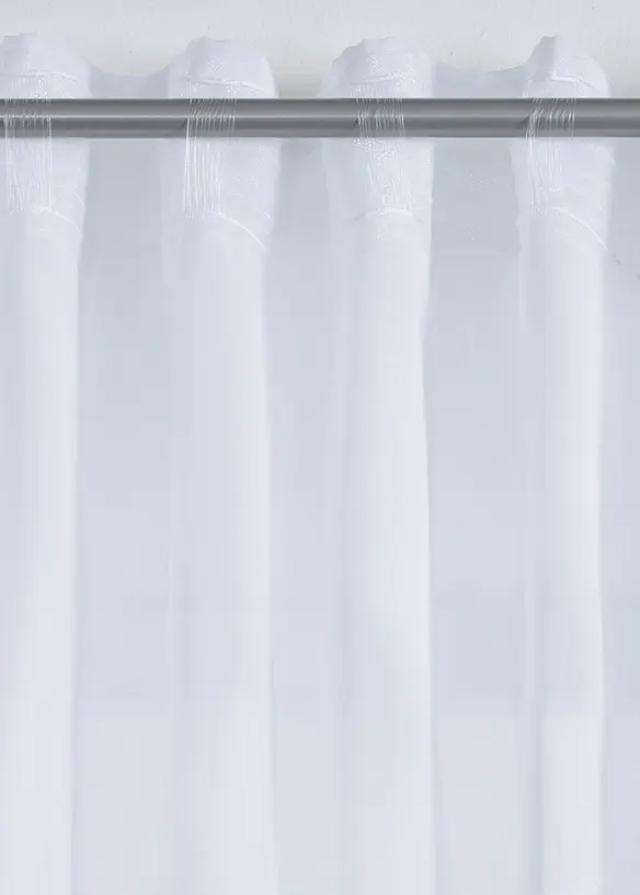 Gardin i batist med fin struktur (1-pack), bonprix