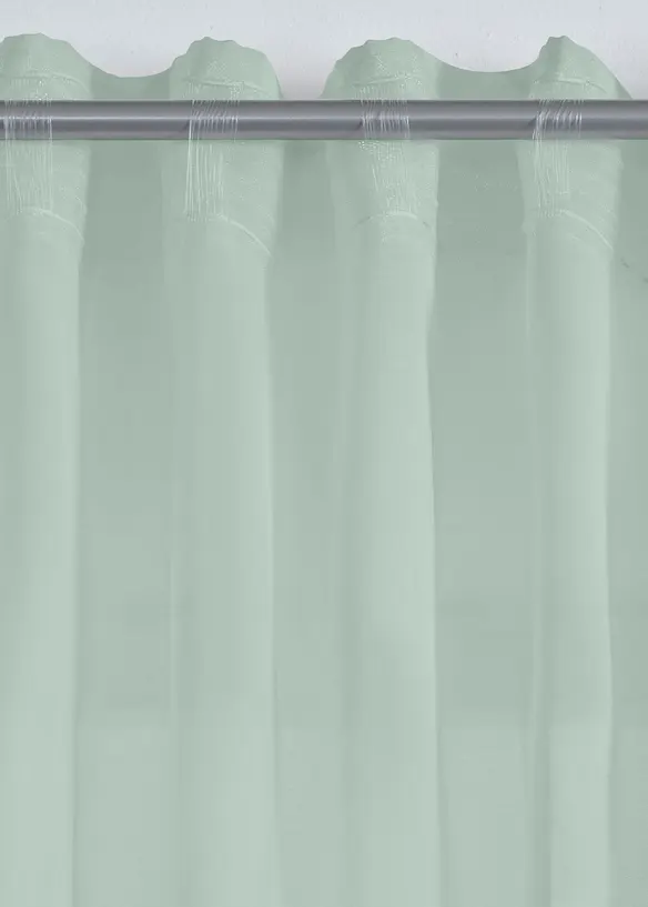 Gardin med lett batiststruktur (1-pack), bpc living bonprix collection