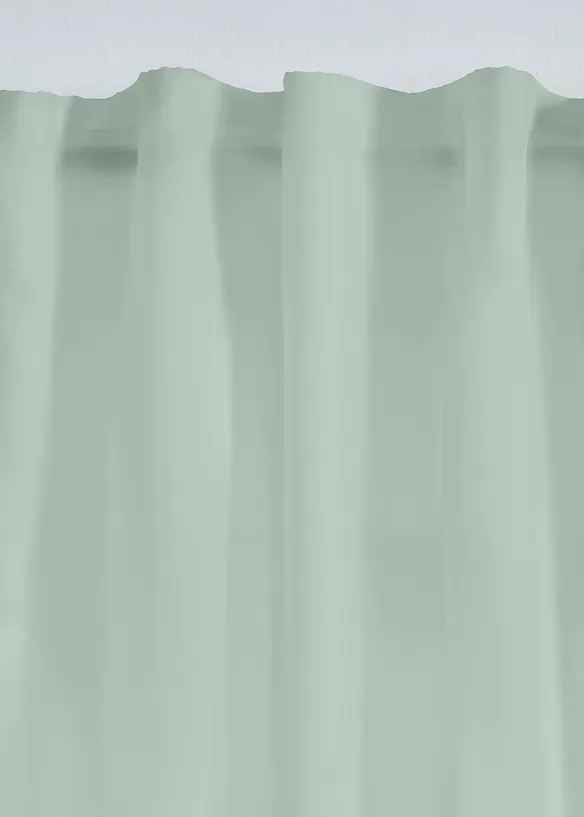 Gardin med lett batiststruktur (1-pack), bpc living bonprix collection