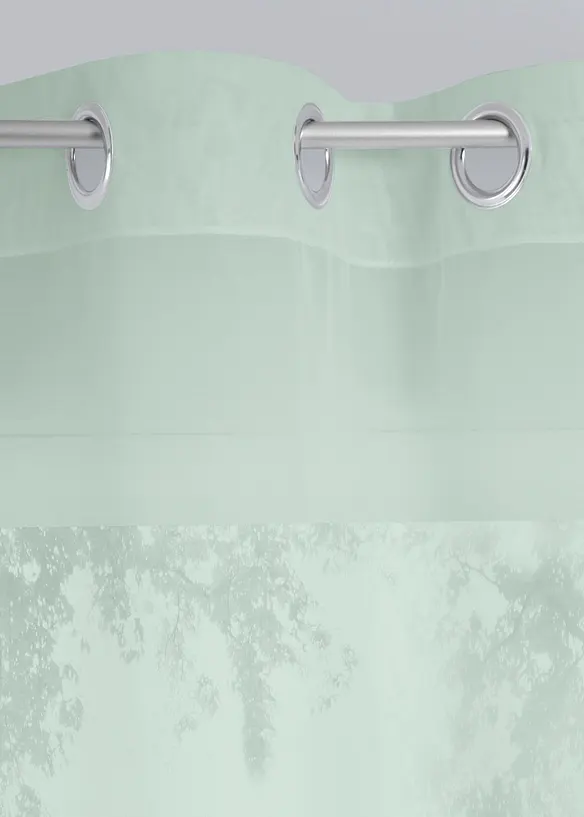 Gardin i batist med fin struktur (1-pack), bonprix