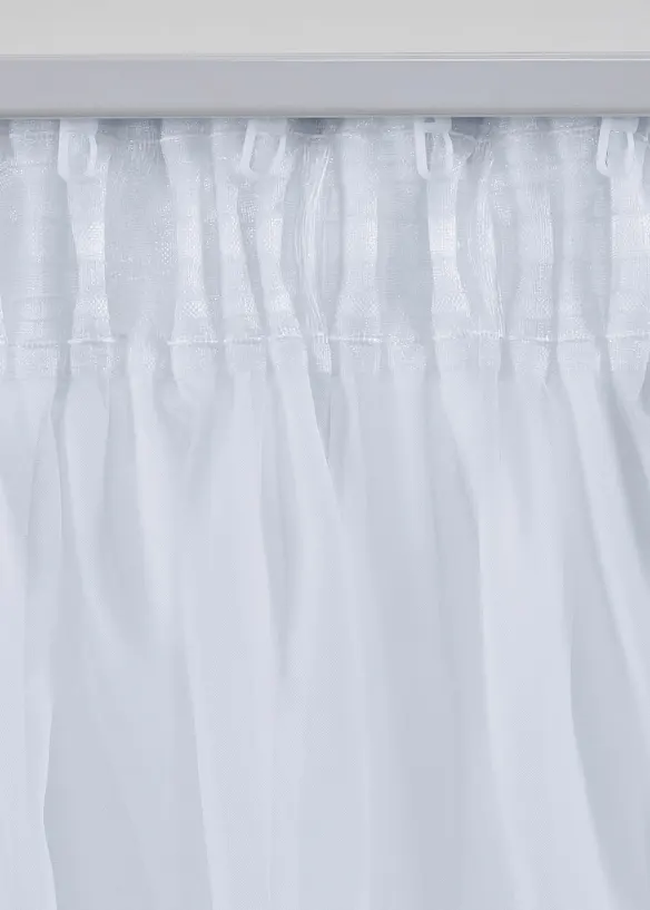 Gardin i batist med fin struktur (1-pack), bonprix