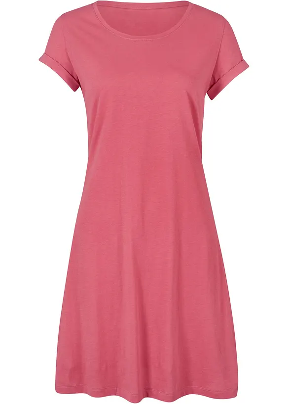Trikotkjole i 100% økologisk bomull, bonprix