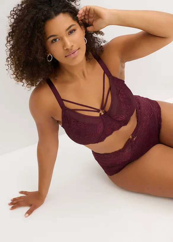 Minimizer-BH med delikate blonder, bonprix