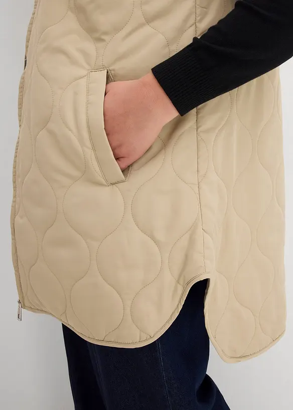 Ultralett vattert vest, bonprix