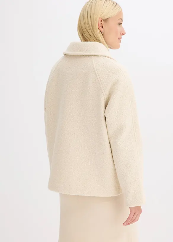 Bombejakker av myk bouclé, bonprix