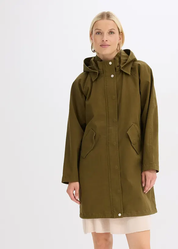 Vannavvisende parkas, bonprix