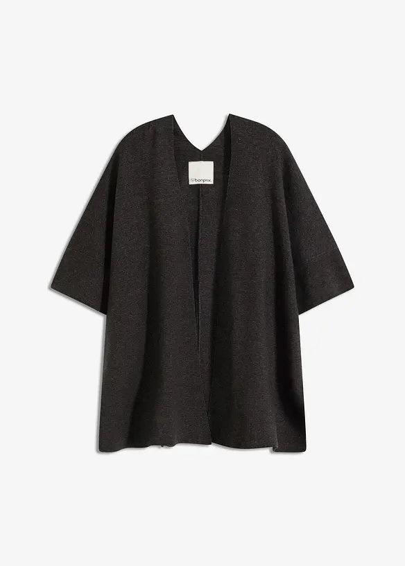 Oversized strikkecape, bonprix