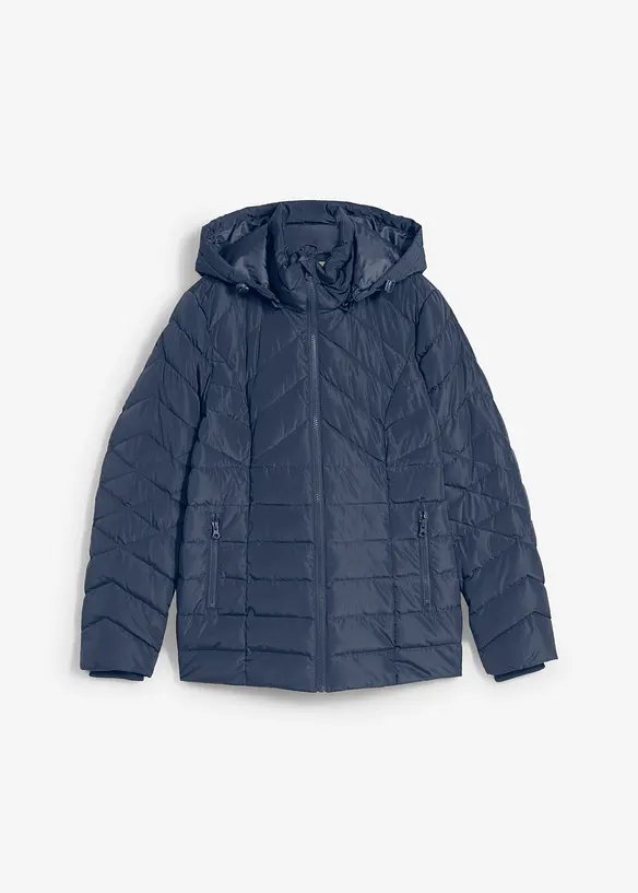 Lett vattert jakke med avtagbar hette, bonprix