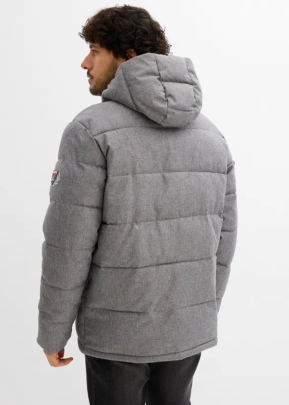 Vattert varm outdoorjakke, bonprix