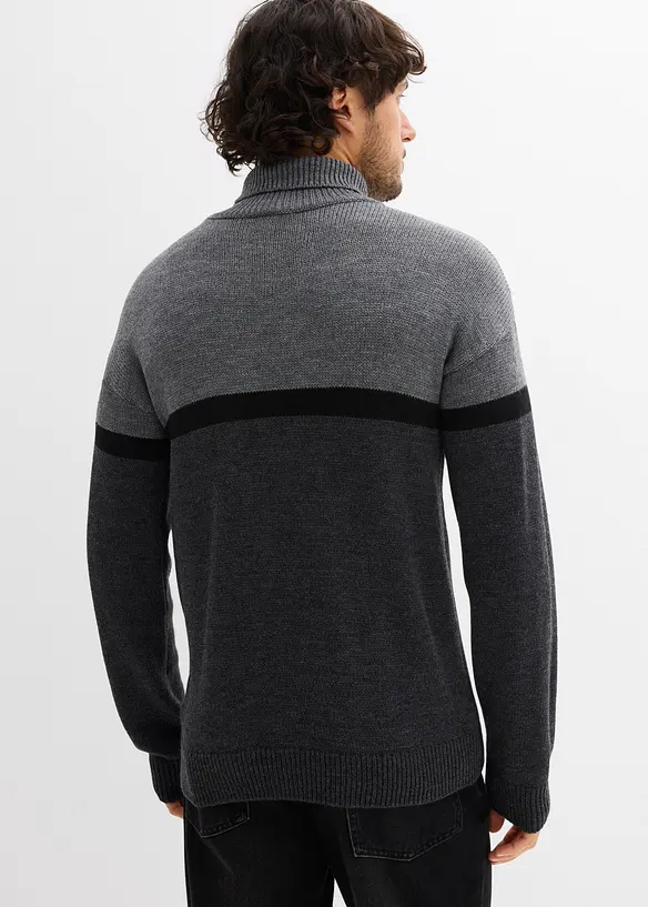 Høyhalset genser, bonprix