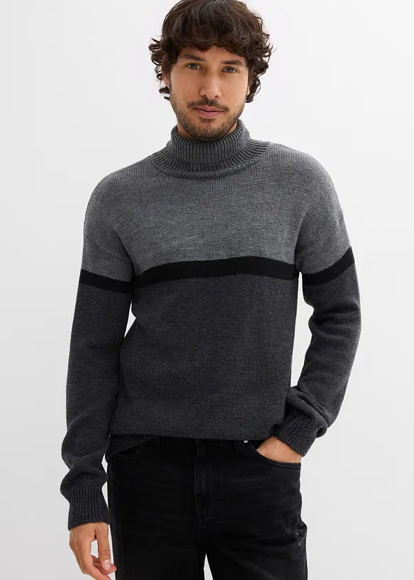 Høyhalset genser, bonprix