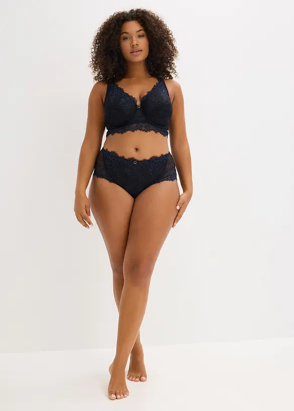 Nydelig blondetruse med høy midje, bonprix