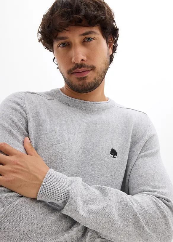 Finstrikket genser, bonprix