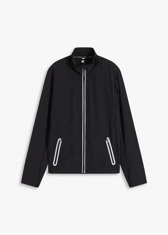 Lett funksjonsjakke med refleksdetaljer, bonprix
