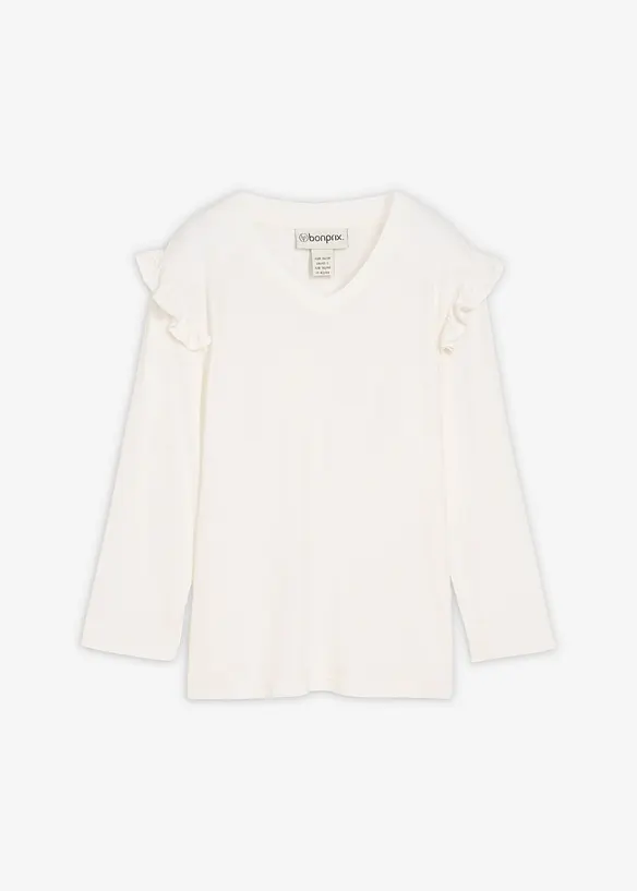 Jerseytopp av bomullsmiks, bonprix