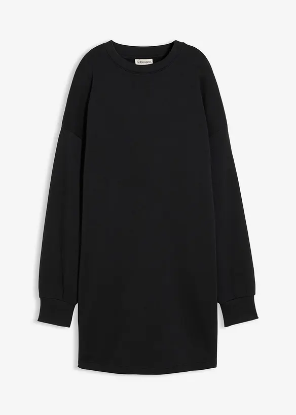 Sweatshirtkjole i 100% bomull, bonprix