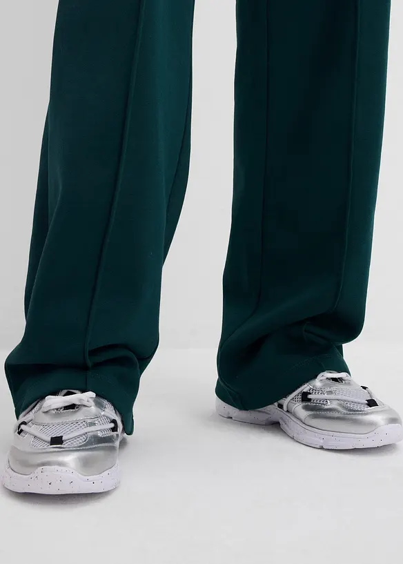 Joggebukse i 100% bomull, bonprix