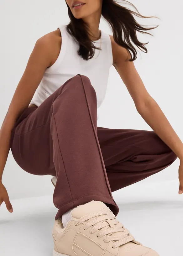 Joggebukse i 100% bomull, bonprix