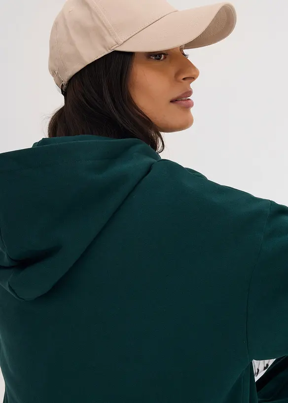 Oversized hettegenser i 100% bomull, bonprix