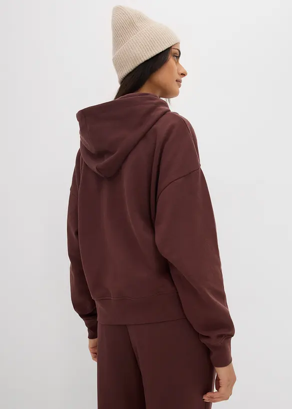Oversized hettegenser i 100% bomull, bonprix