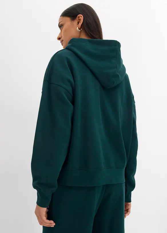 Oversized hettegenser i 100% bomull, bonprix
