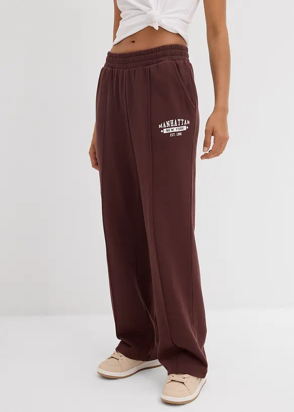 Joggebukse i 100% bomull, bonprix