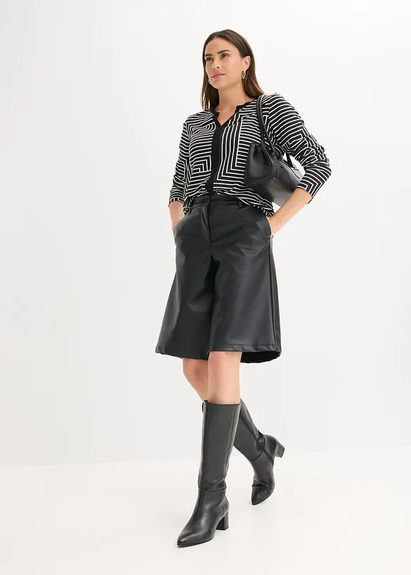 Langermet topp av viskose, bonprix