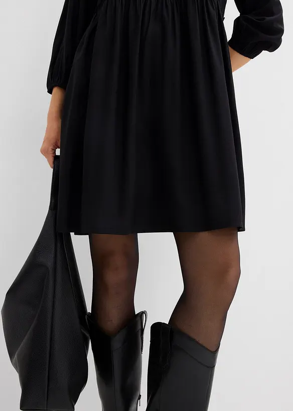 Tunikakjole i lett viskose, bonprix