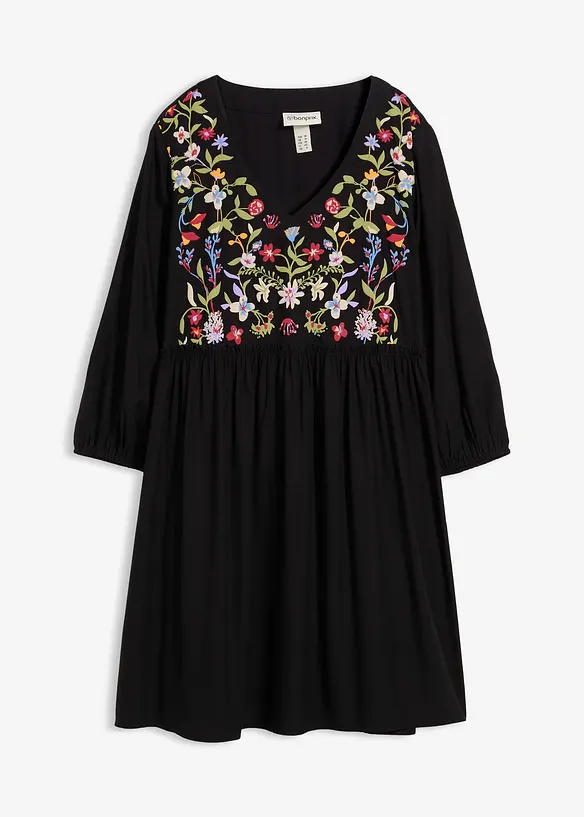 Tunikakjole i lett viskose, bonprix