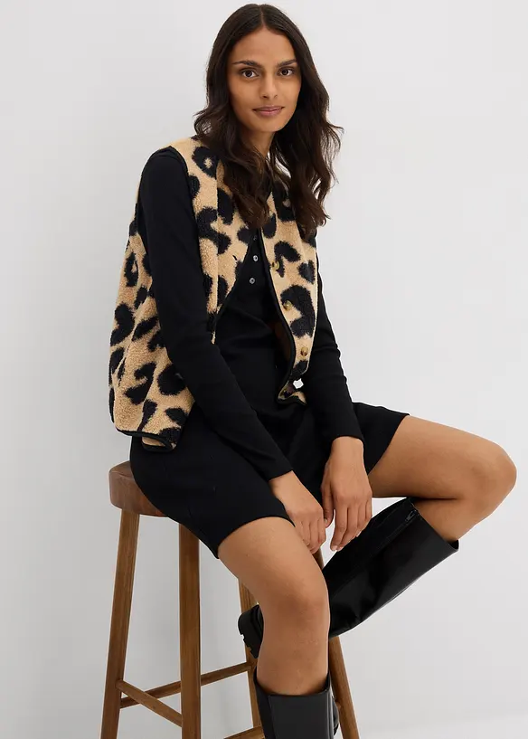 Fuskepelsvest, bonprix