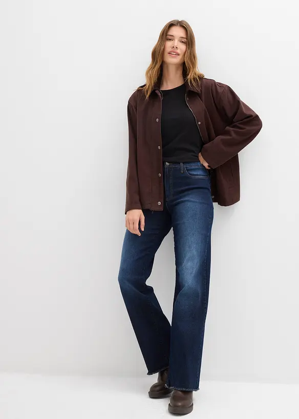 Ribbet termotopp, bonprix