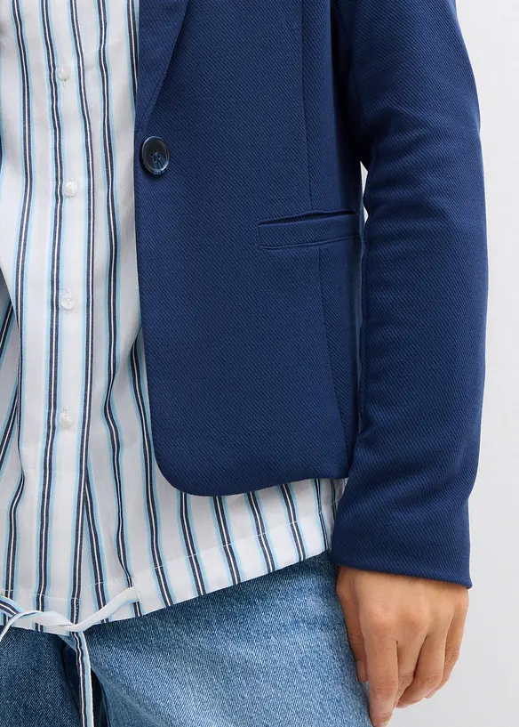 Sweatblazer med lett viskose, bonprix
