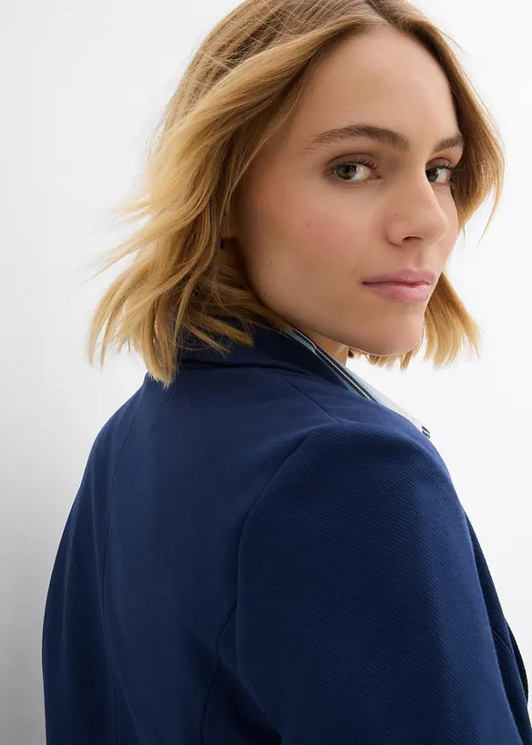 Sweatblazer med lett viskose, bonprix