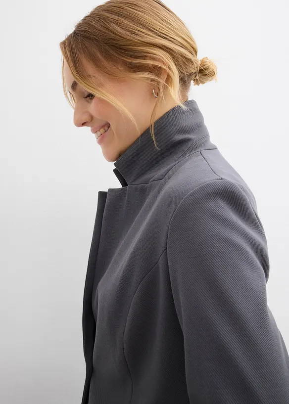 Sweatblazer med lett viskose, bonprix