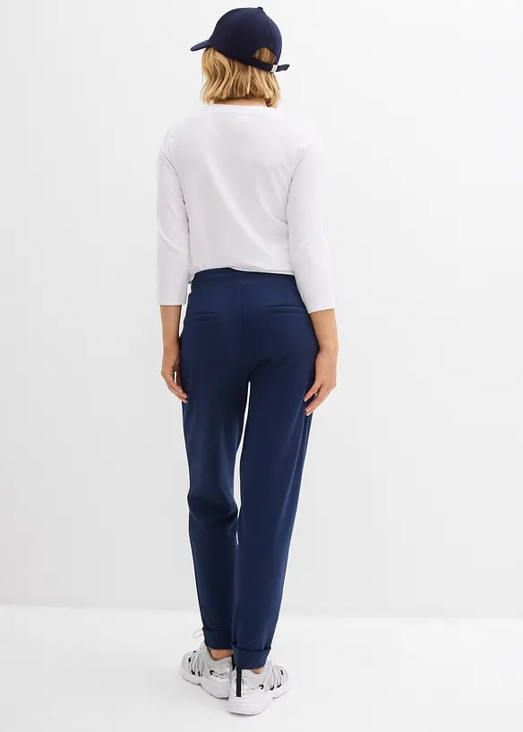 Pull on-bukse i lett viskosemiks, bonprix