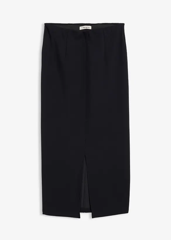 Midiskjørt i scuba-materiale, bonprix
