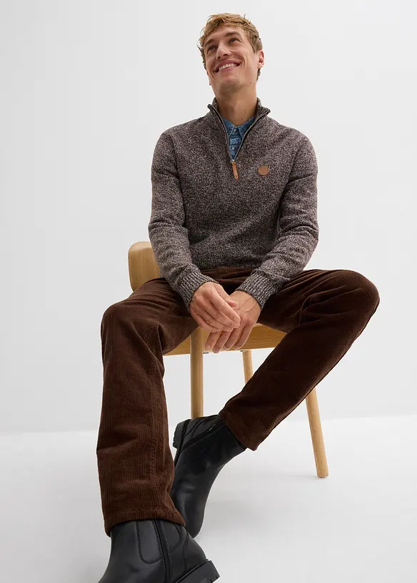 Troyer-genser med bomull, bonprix