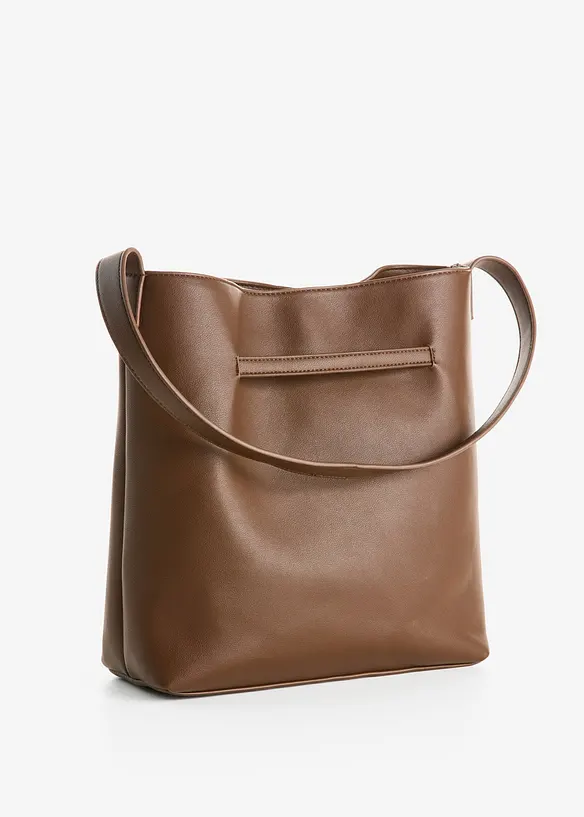 XL-håndveske med spenne, bonprix