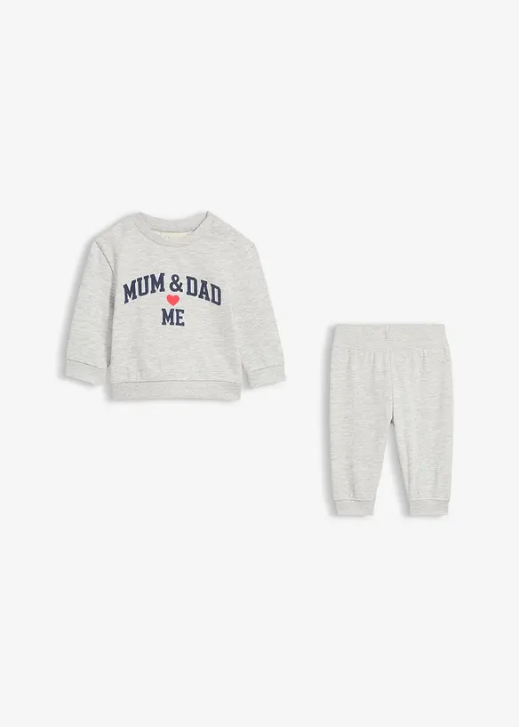 Sweatshirt og bukse (2-delt sett), bonprix