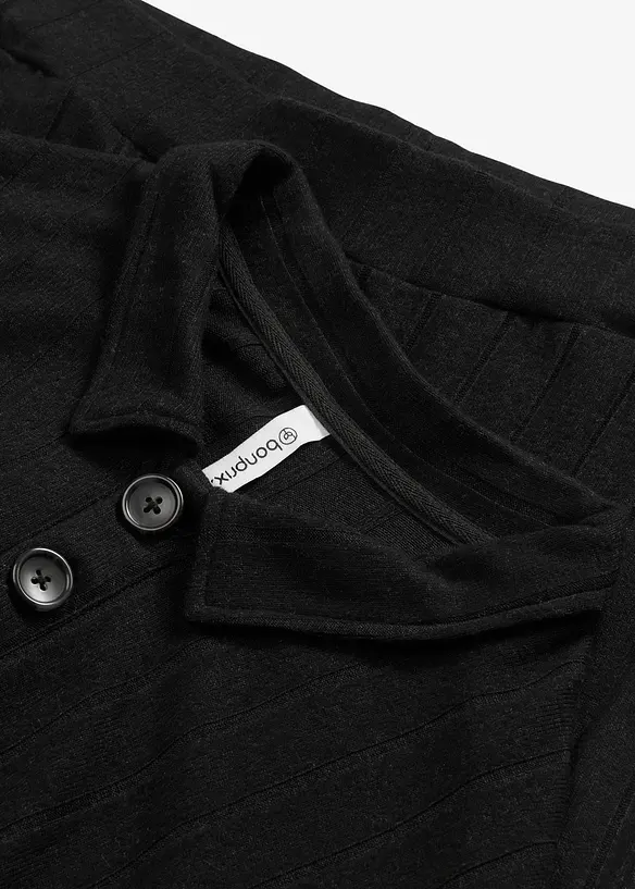 Loungewear-kosedress i mykt ribbemateriale, oversized, bonprix