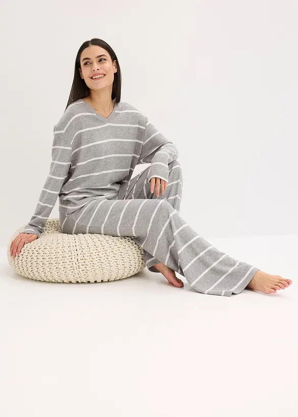 Loungewear-kosedress i mykt materiale, oversized, bonprix