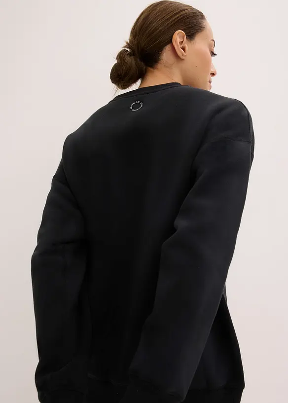 Varmende, oversized sweatshirt, hurtigtørkende, bonprix