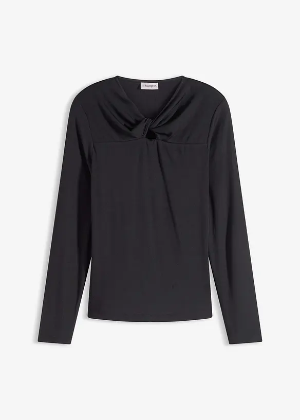 Ribbet topp, bonprix