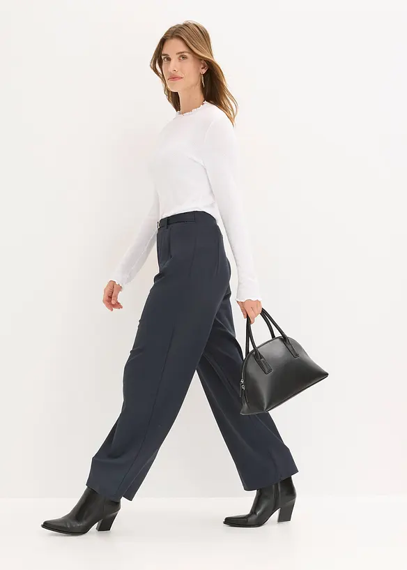 Pull on-bukse i jersey, bonprix